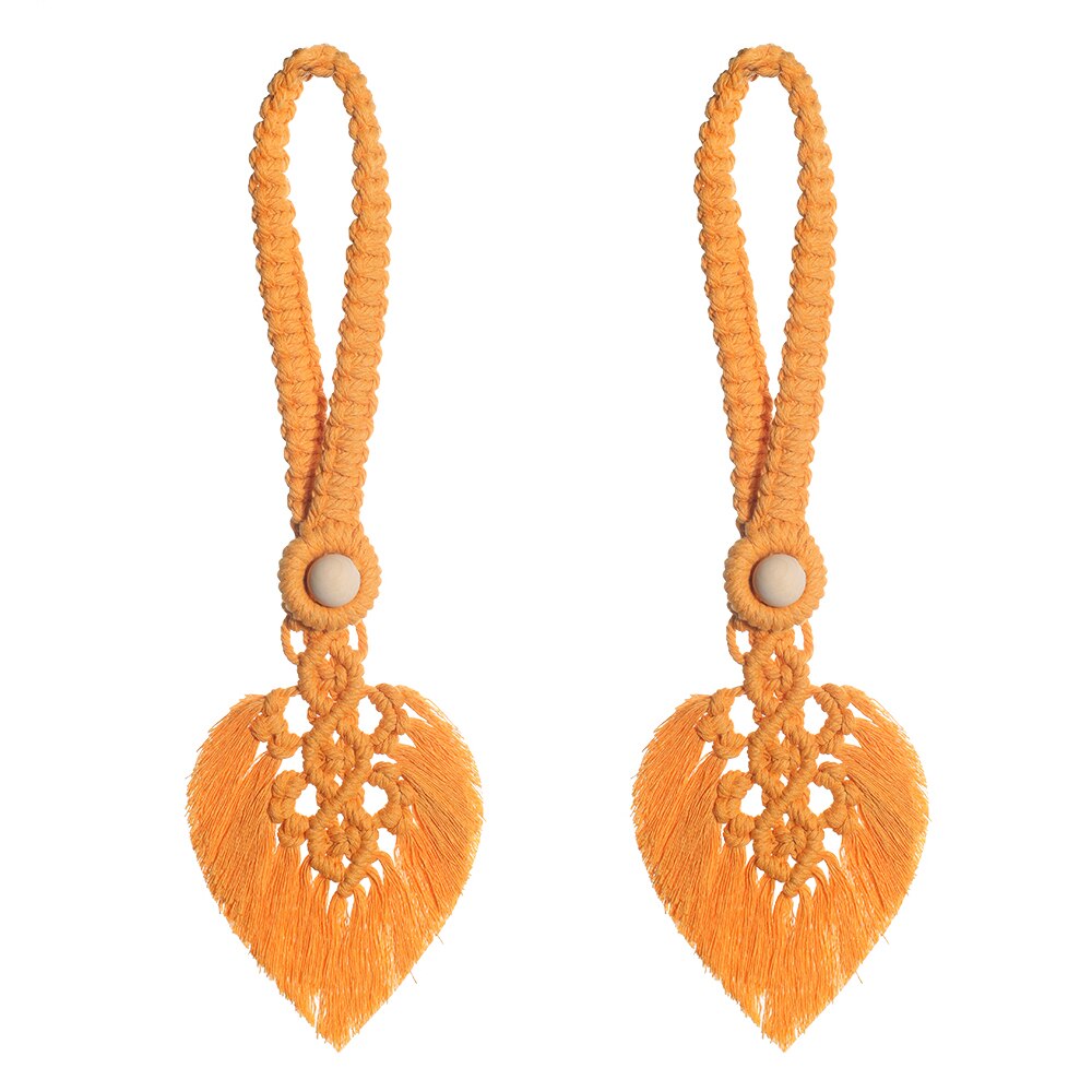 2 Pack Macrame Curtain Tiebacks