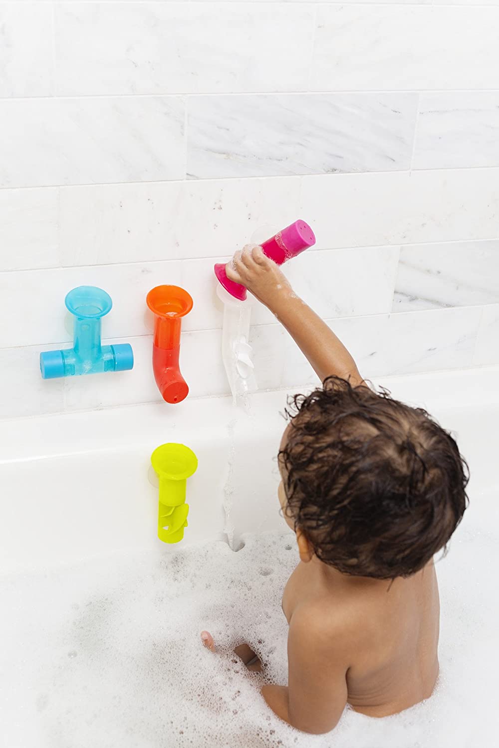 Pipes Building Bath Toy, Multicolour