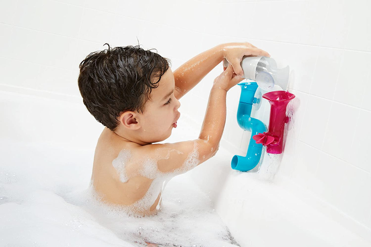 Pipes Building Bath Toy, Multicolour