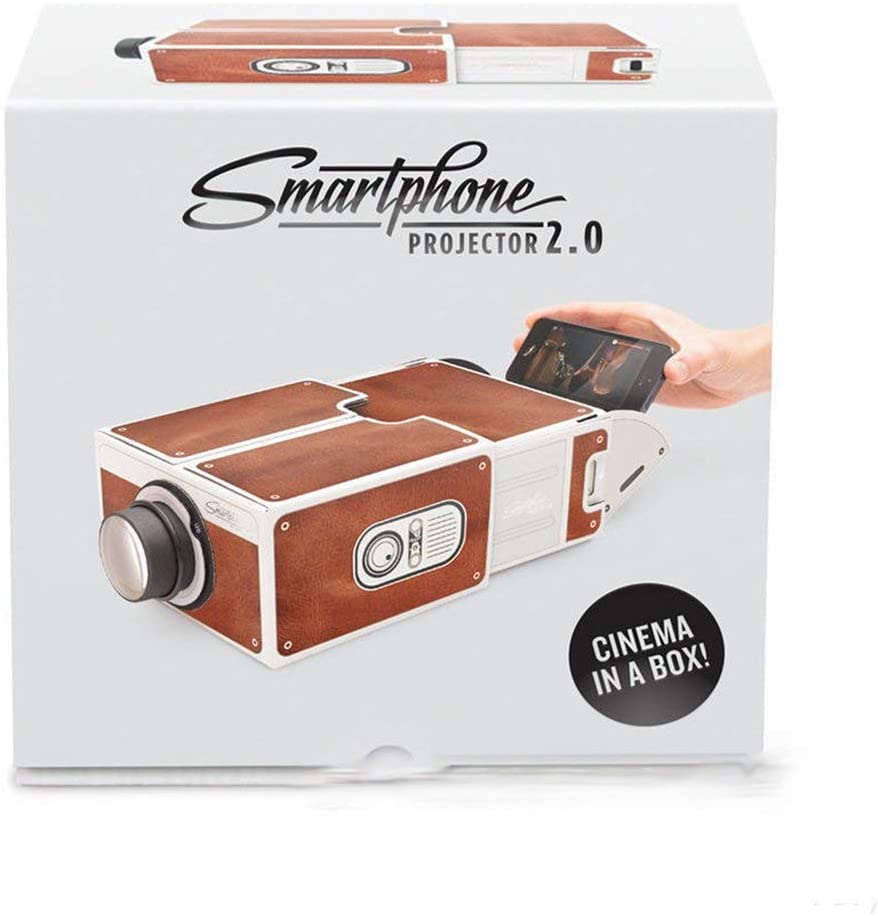 Mini Portable Cardboard Smart Phone Projector for Home Theater Projector Audio Or Video