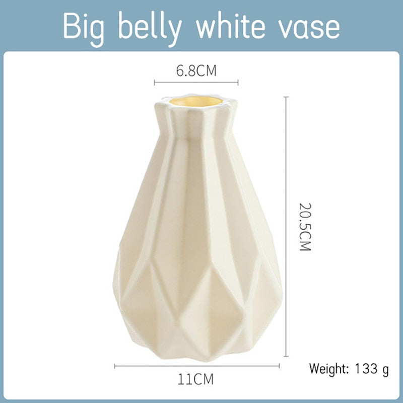 Luxury Modern Plastic Vase