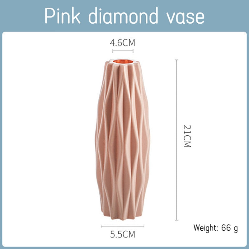 Luxury Modern Plastic Vase