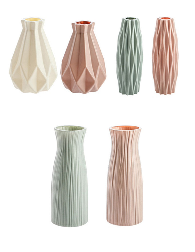 Luxury Modern Plastic Vase