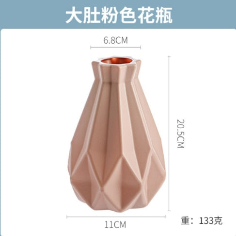 Luxury Modern Plastic Vase