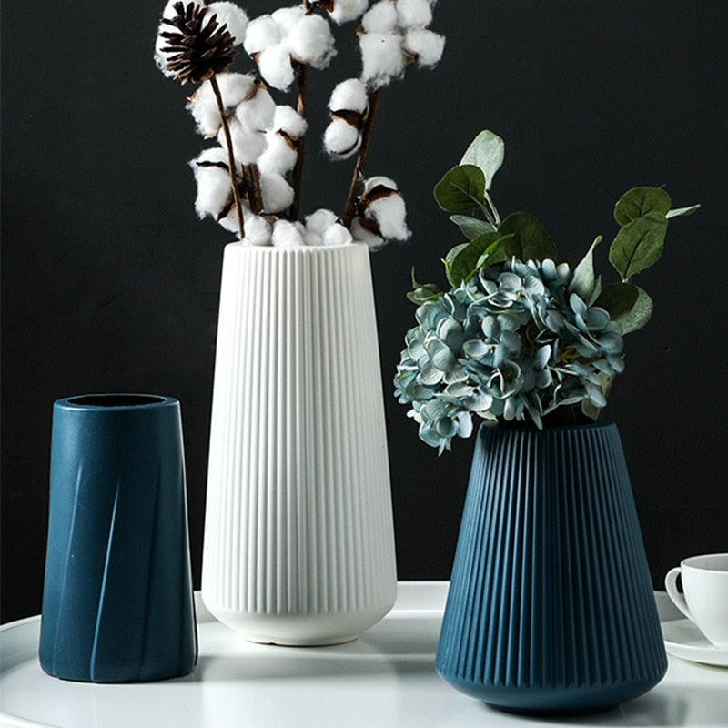 Luxury Modern Plastic Vase