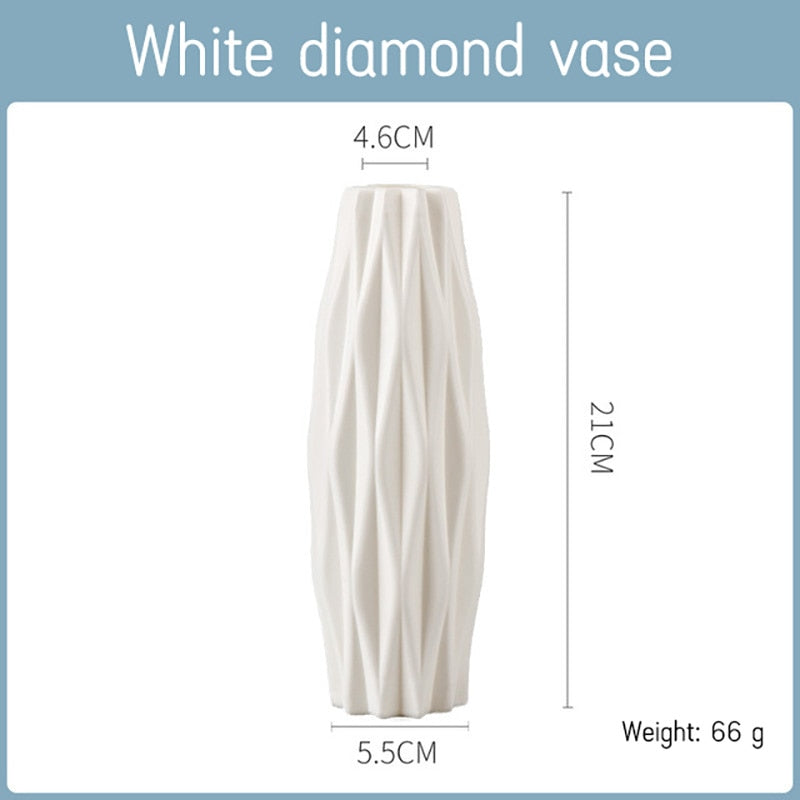 Luxury Modern Plastic Vase