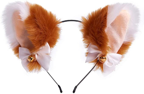 Jiaduo Cat Ears Headband Anime Cosplay Lolita Maid Kawaii Costume Accessories for Women, Girls Halloween Party